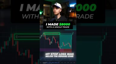 I Made Over $8,000 In ONE Trade! 📈 #trading #tradingstrategy