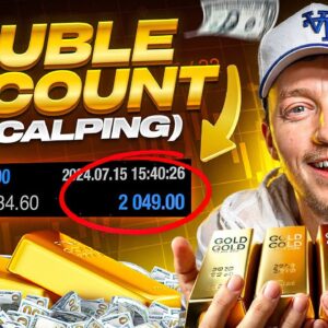 I tried Doubling a $2000 Trading Account Scalping GOLD