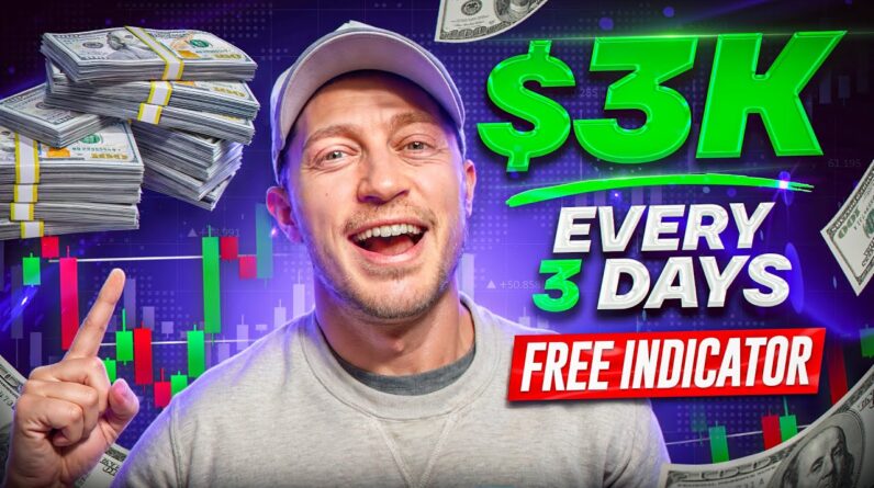 $3K Every 3 DAYS Scalping with 1 FREE Indicator (FULL Strategy)