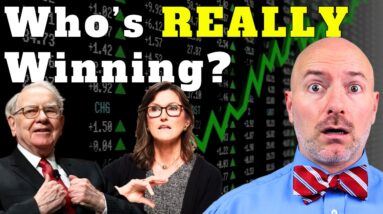 Warren Buffett vs Cathie Wood | Who Wins the 2025 Stock Market?