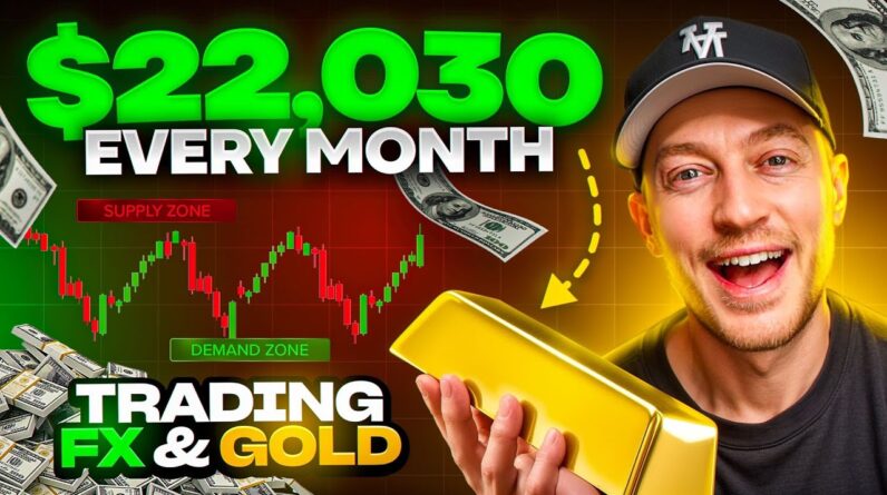 Easiest 5 MIN Supply & Demand Scalping Strategy (Trading GOLD & FOREX)