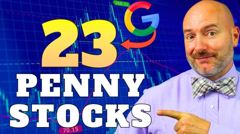 23 Penny Stocks Google is Buying Right Now