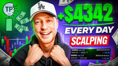 1 Breakout Scalping Strategy Banks $4342 every Trading Session
