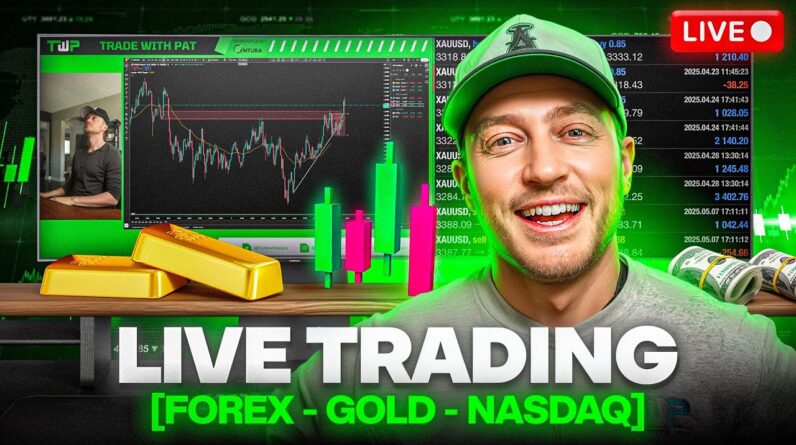 Live Trading Forex, Gold, And Nasdaq (Giving you FREE WINS!)
