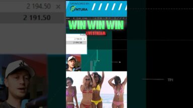 Big NASDAQ winning trade LIVE on stream! #trading