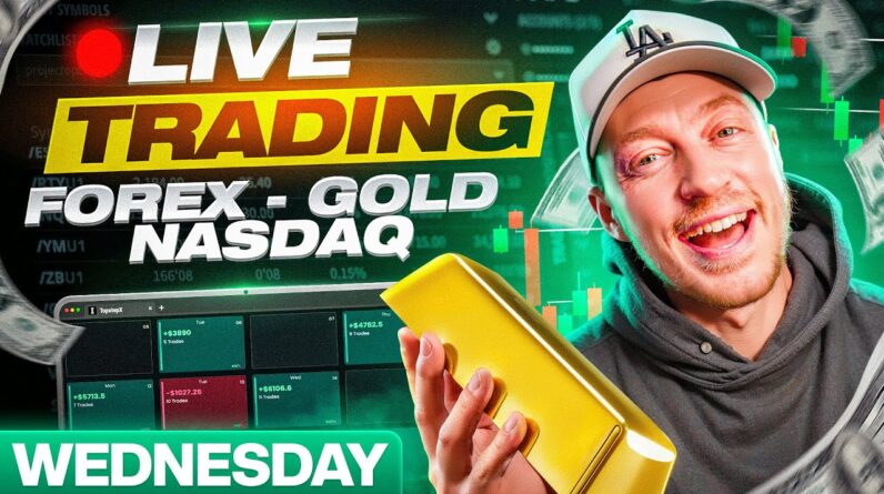 Live Trading Forex, Gold, And Nasdaq (Last STREAM of the WEEK!)