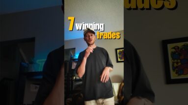 7 Trade WIN STREAK almost RUINED by Trump