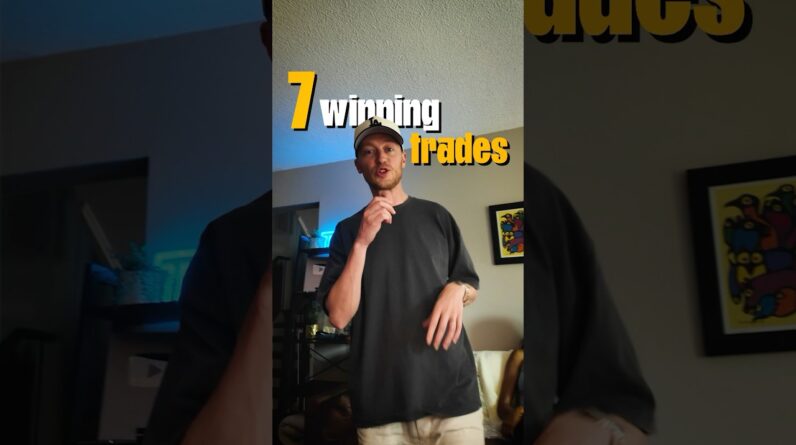 7 Trade WIN STREAK almost RUINED by Trump