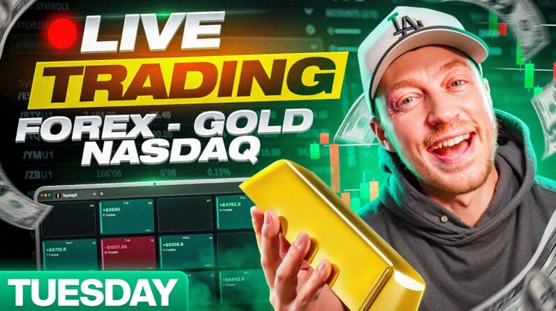 Live Trading Forex, Gold, And Nasdaq (Can I win 5 STRAIGHT SCALPS?)