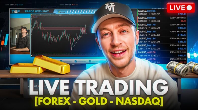 Live Trading Forex, Gold, And Nasdaq (New WIN STREAK starts NOW!)