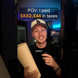 16 year Day Trader’s yearly TAX BILL!