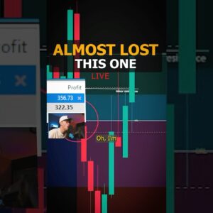 ALMOST BLEW THIS TRADE 😬