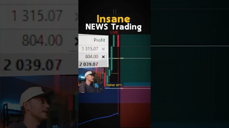 Insane News SCALPING (don’t try this ❌)