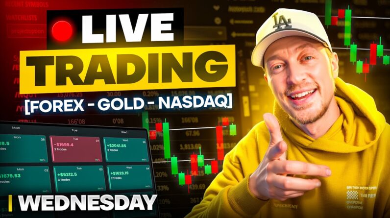 Live Trading Forex, Gold, And Nasdaq (Ultimate ORB Scalping!)