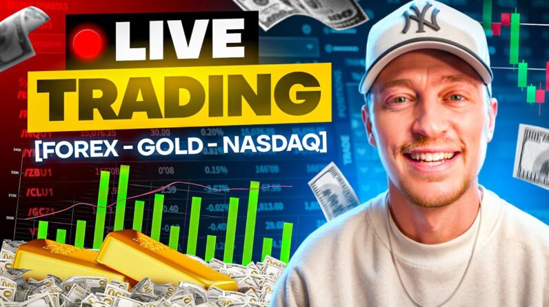 Live Trading Forex, Gold, And Nasdaq (WINS & VIP RAFFLES)