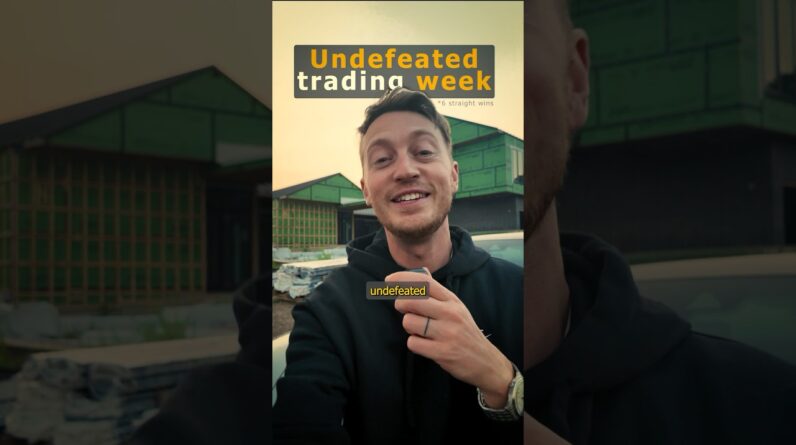 Undefeated Trading Week!