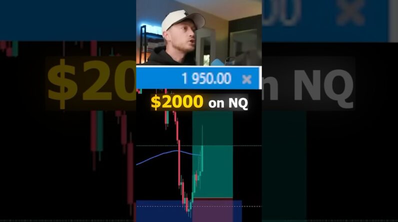 $2000 Nasdaq Scalping Trade