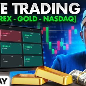 Live Trading Forex, Gold, And Nasdaq (A+ Setups ONLY)