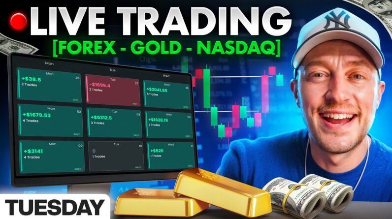 Live Trading Forex, Gold, And Nasdaq (A+ Setups ONLY)