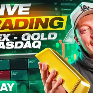 Live Trading Forex, Gold, And Nasdaq (ORB Scalping Strategy)