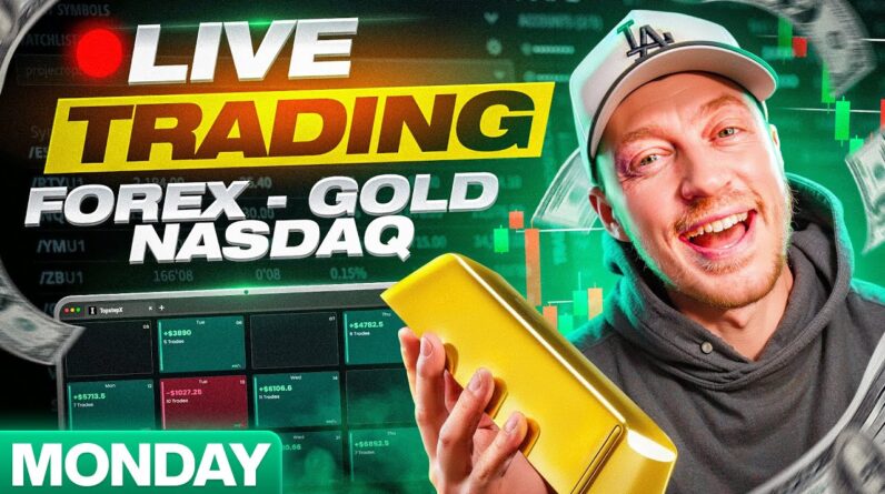 Live Trading Forex, Gold, And Nasdaq (ORB Scalping Strategy)