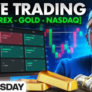 Live Trading Forex, Gold, And Nasdaq (WINS & RAFFLE SPINS)