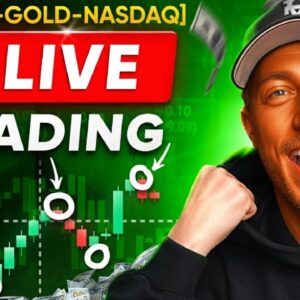 Live Trading Forex, Gold & NQ (10 STRAIGHT WINS = SPRAY TAN)