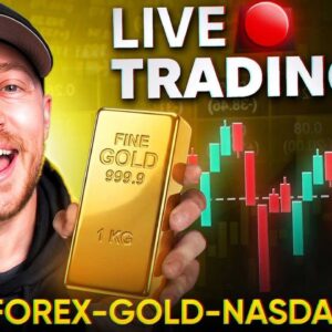 Live Trading Forex, Gold & NQ (BLACK FRIDAY SURPRISE)