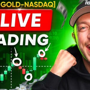 Live Trading Forex, Gold & NQ (Going for 8 WINS in a ROW!)