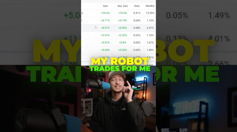 My Forex Robot Trades For Me (UPDATE!)