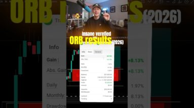 ORB Trading Strategy (My Insane Verified Results)