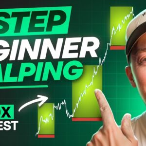 3 Step BEGINNER Scalping Strategy (500 Trade BACKTEST)